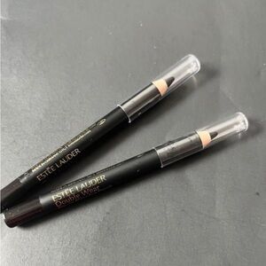 Estee Lauder Double Wear 24h Waterproof Gel Eye Pencil 01 Onyx Lot of 2